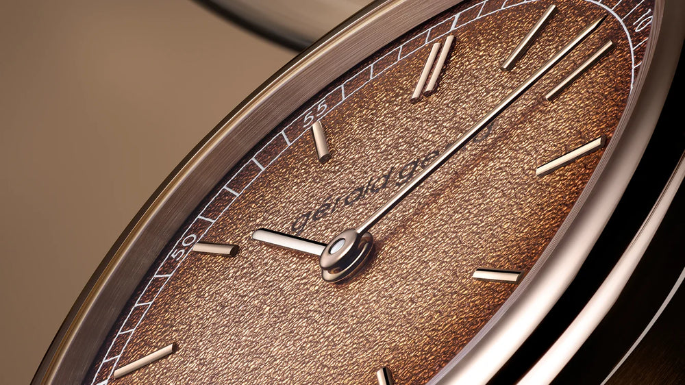 Gérald Genta Geneva Time Only Marrone