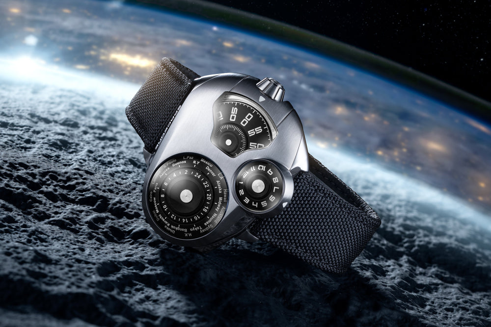 Spaceone Worldtimer Titanium