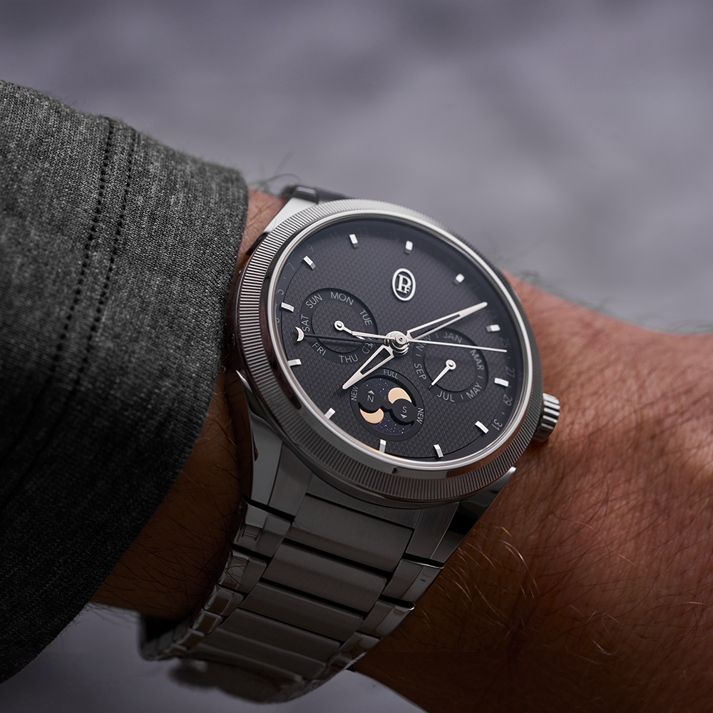 Parmigiani Fleurier Tonda PF Annual Calendar Steel Platinum