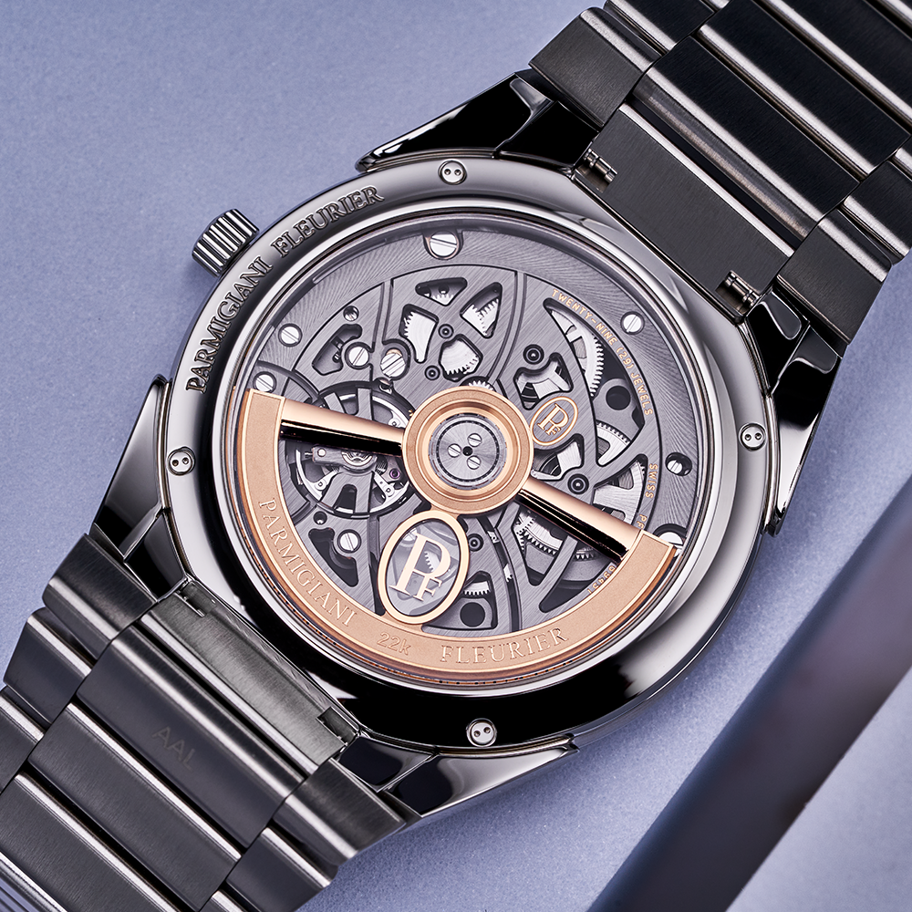 Parmigiani Fleurier Tonda PF Skeleton Steel & Platinum