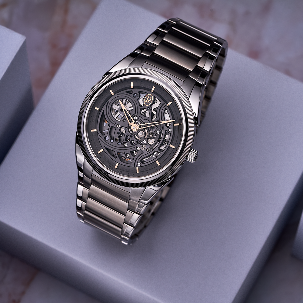 Parmigiani Fleurier Tonda PF Skeleton Steel & Platinum