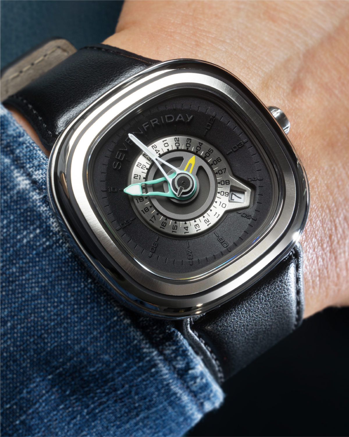 SEVENFRIDAY PG1/01 GMT – Mean Time