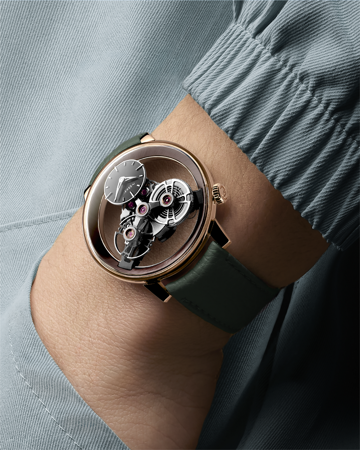 MB&F Special Project One Rose Gold Edition (Anthracite Flange)