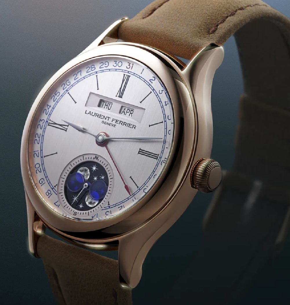 Laurent Ferrier Classic Moon: Silver Dial