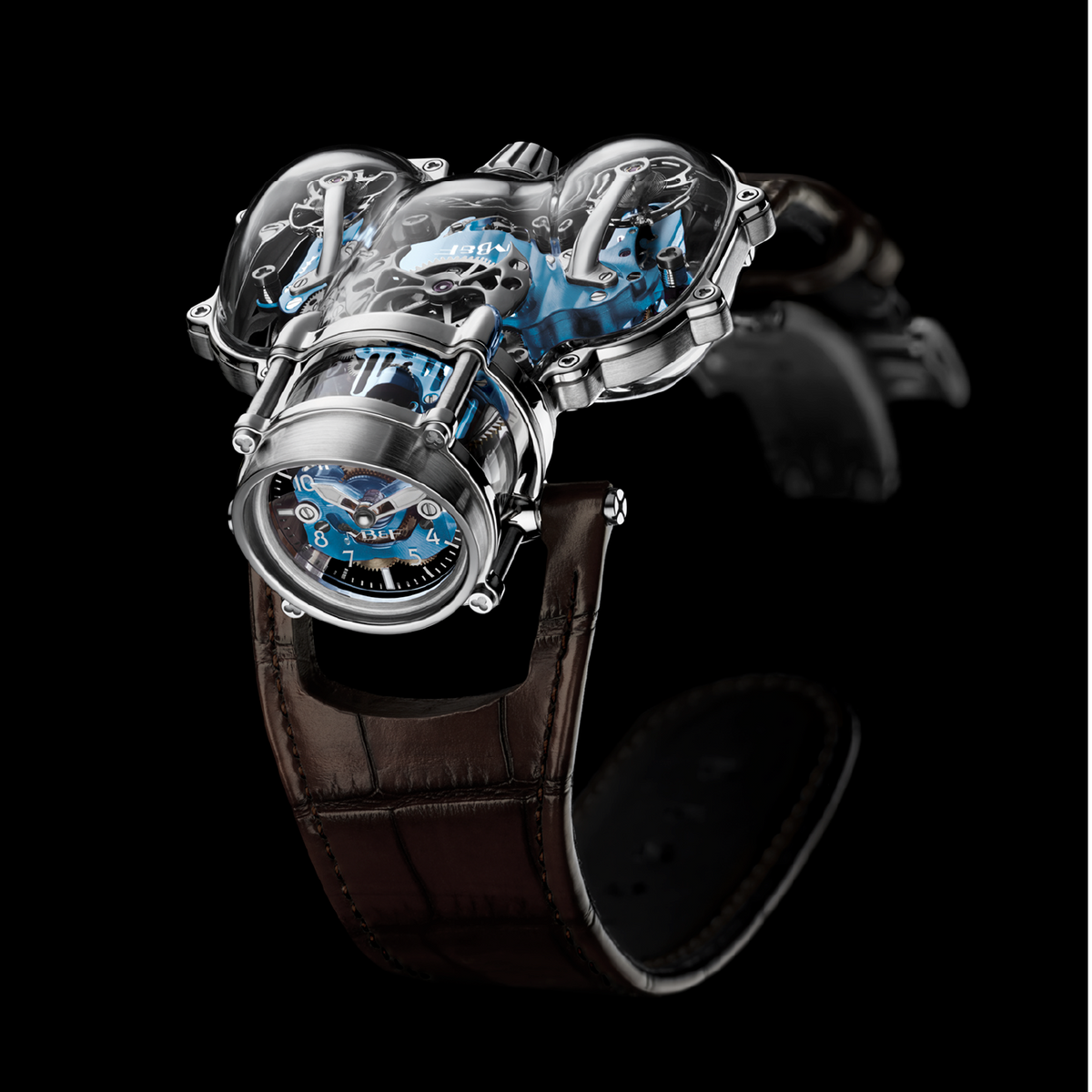 MB&F Horological Machine N°9 'Sapphire Vision' White Gold