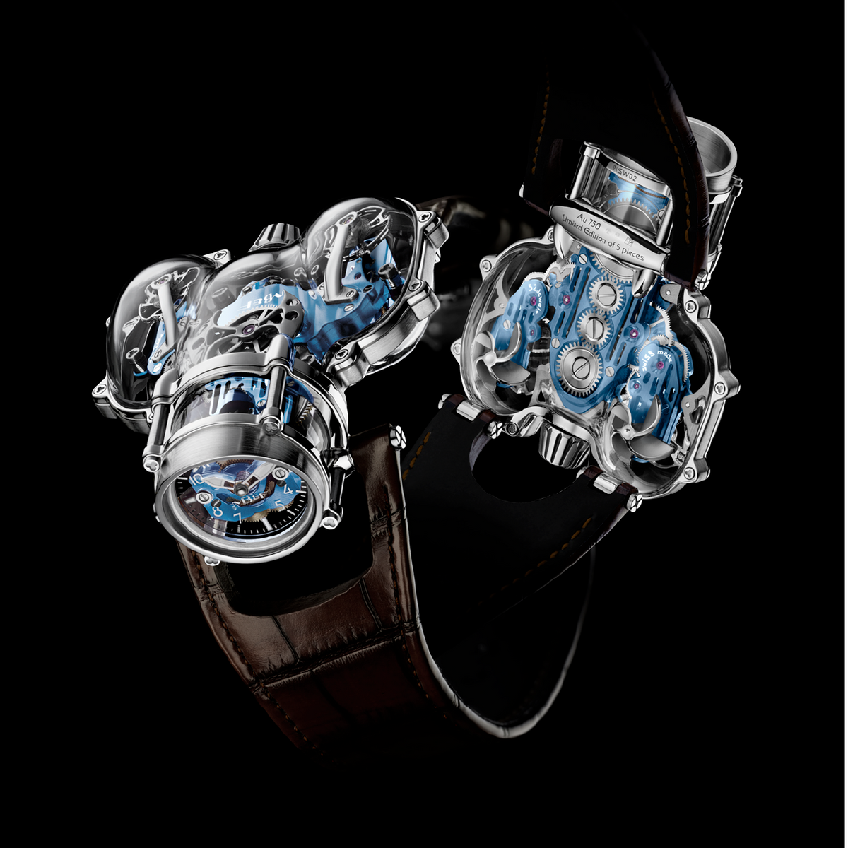 MB&F Horological Machine N°9 'Sapphire Vision' White Gold