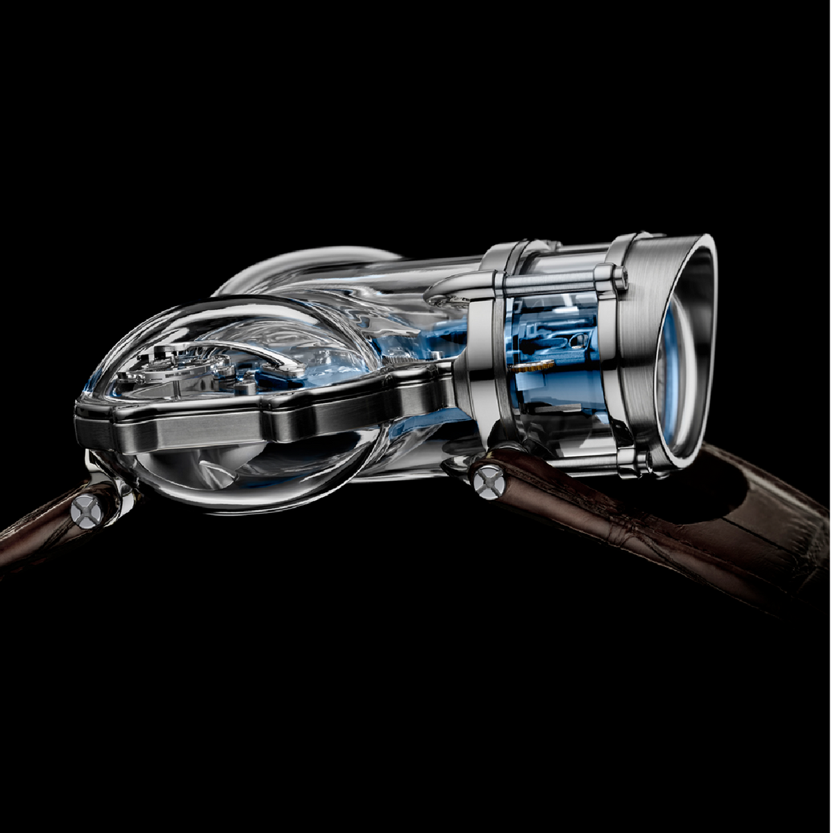 MB&F Horological Machine N°9 'Sapphire Vision' White Gold