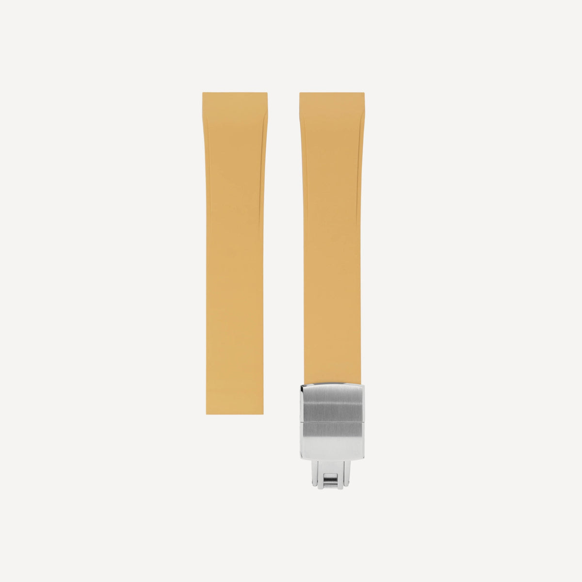 Delugs CTS Rubber Cartier Santos de Cartier Strap – Gold