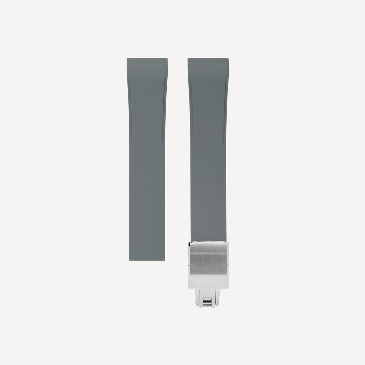 Delugs CTS Rubber Cartier Santos de Cartier Strap – Grey