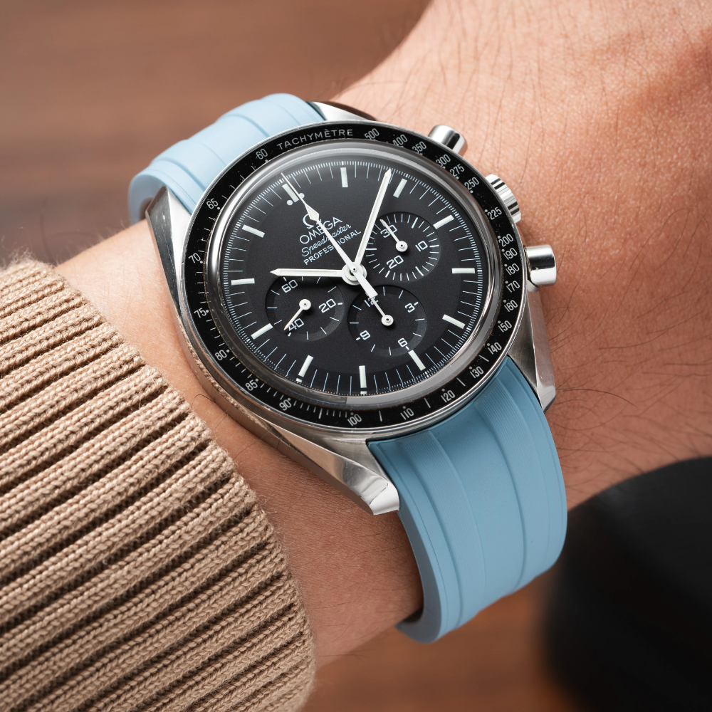 Delugs CTS Rubber Strap for Omega Speedmaster