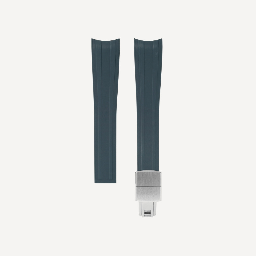 Delugs CTS Rubber Strap for Omega Speedmaster – Navy