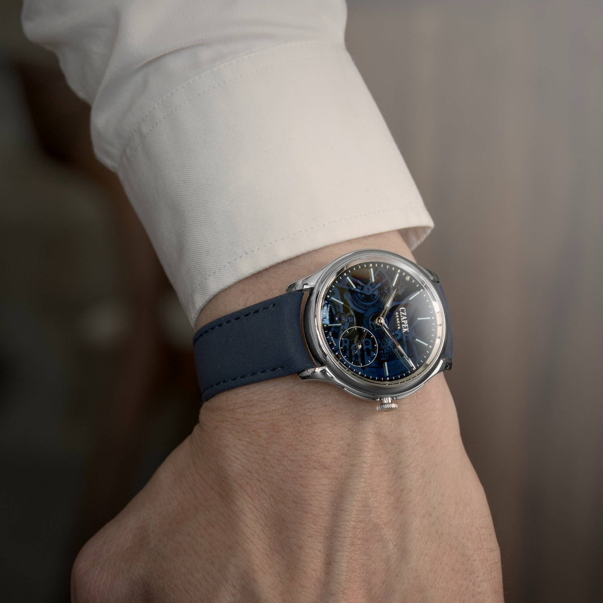 CZAPEK Promenade Transparencies Aqua Blue