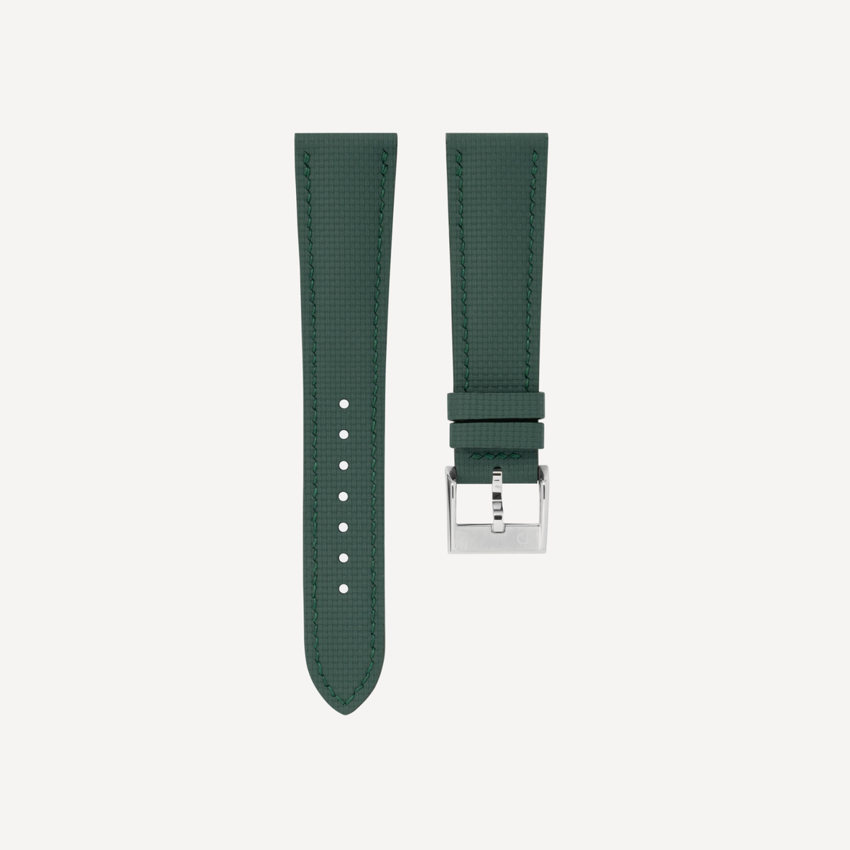 Delugs Sailcloth Signature Strap – Emerald Green