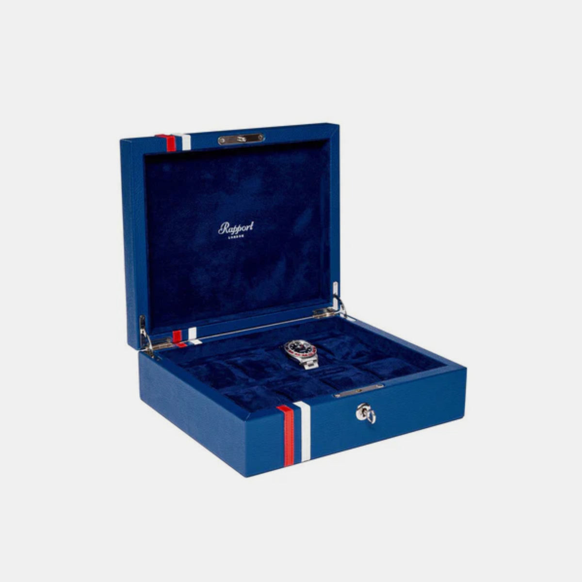 Rapport London Greenwich Leather 8 Watch Box