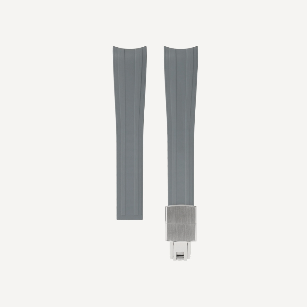 Delugs CTS Rubber Strap for Omega Speedmaster – Gray