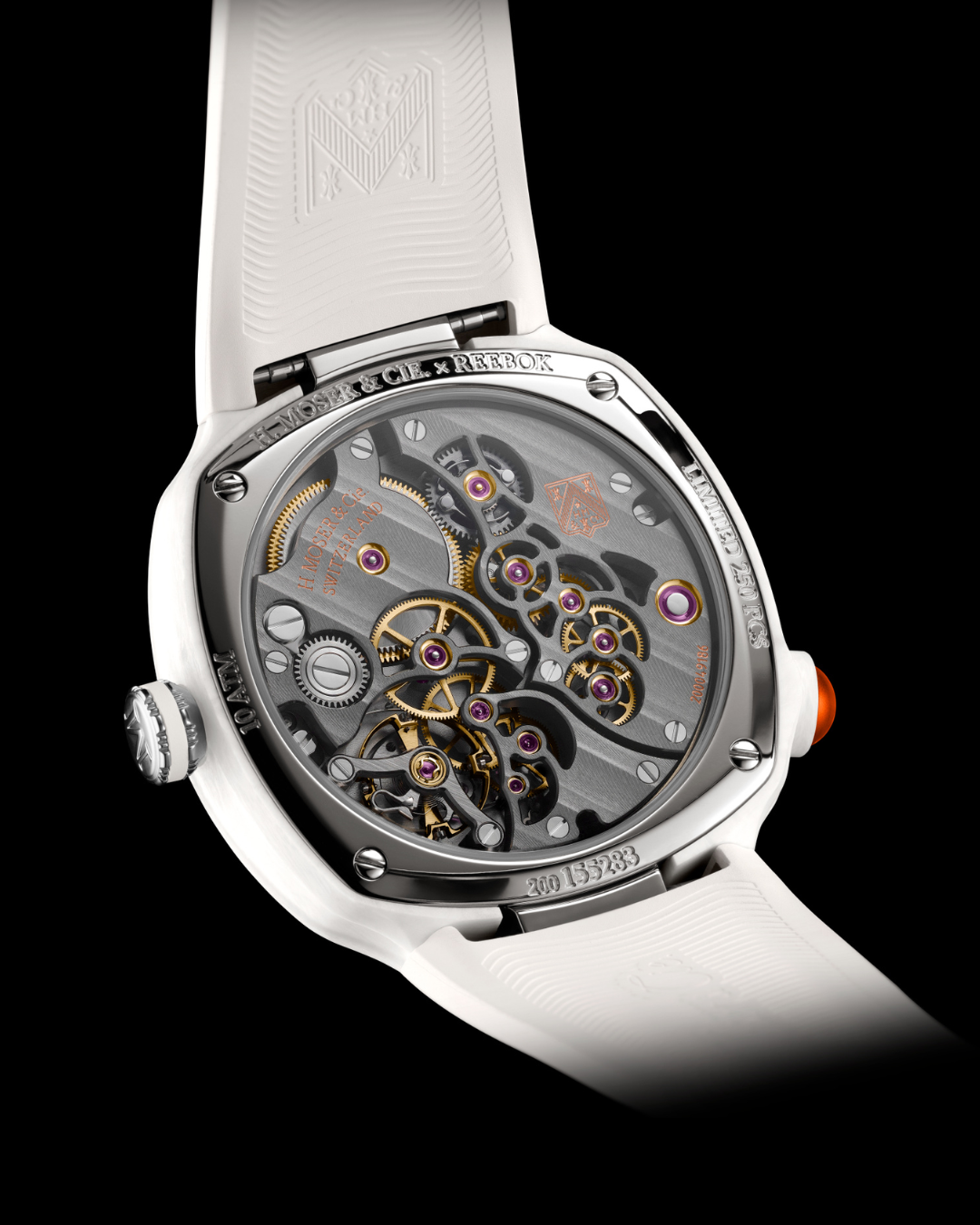 H. Moser & Cie Streamliner Pump White Edition