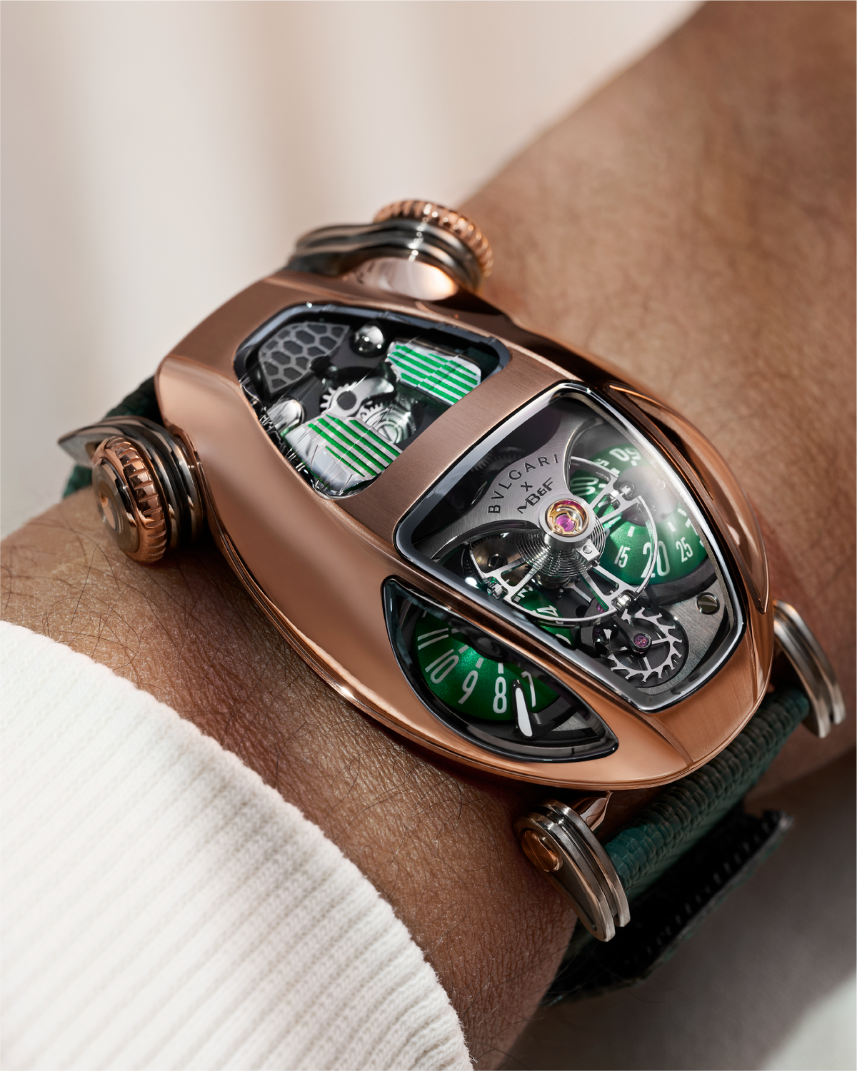 BVLGARI x MB&F Serpenti – Rose Gold Edition