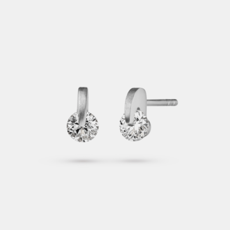 Schaffrath Liberté® Earrings White Gold