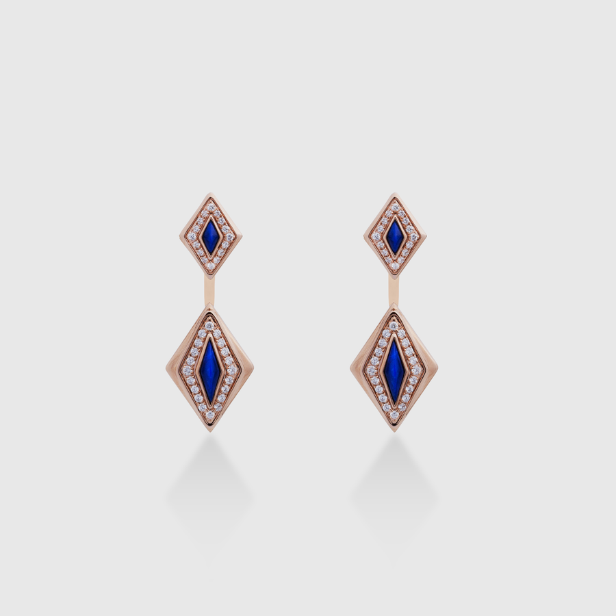By ZAYA Lumira Bleu Convertible Earrings