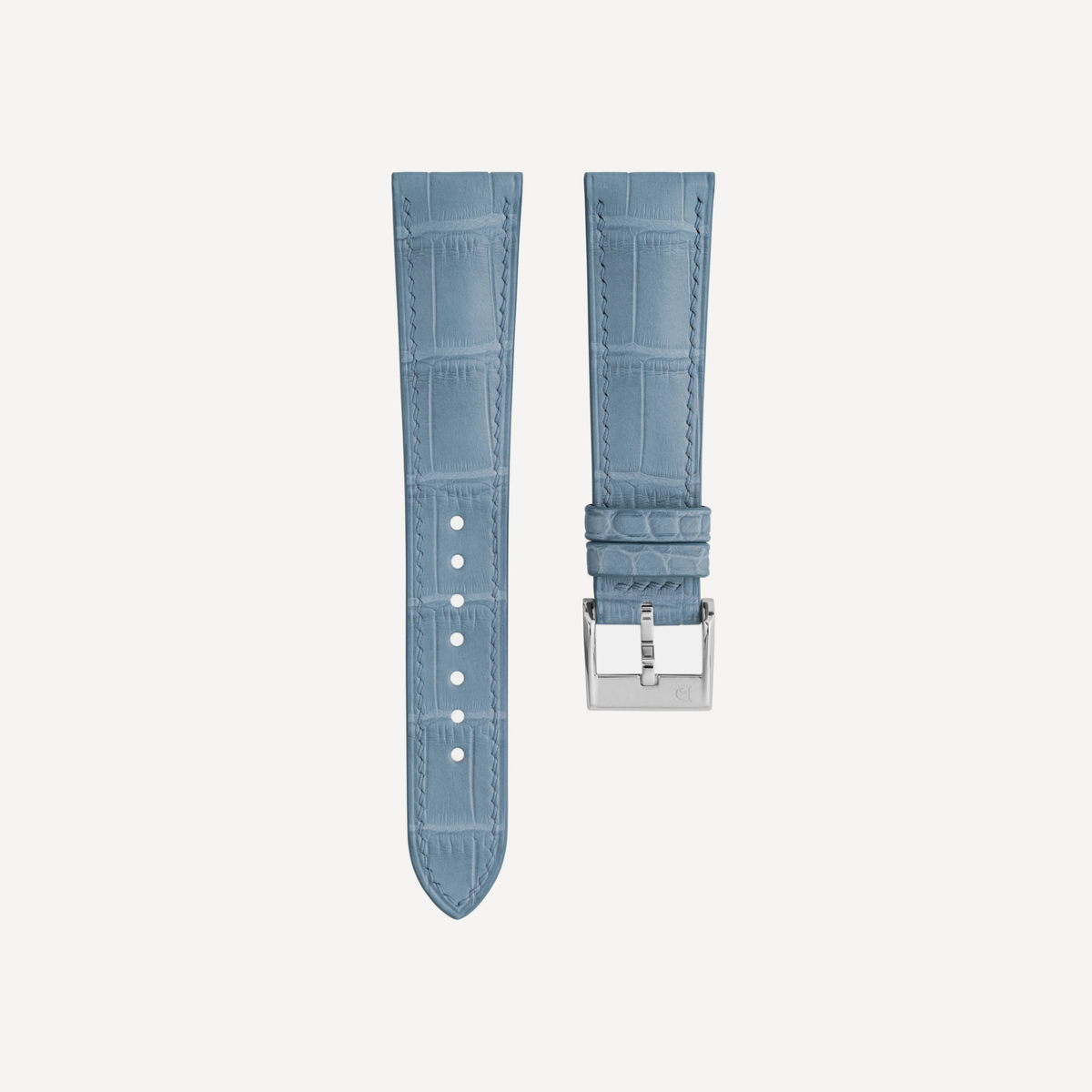 Delugs Alligator Signature Strap – Matte Astral Blue