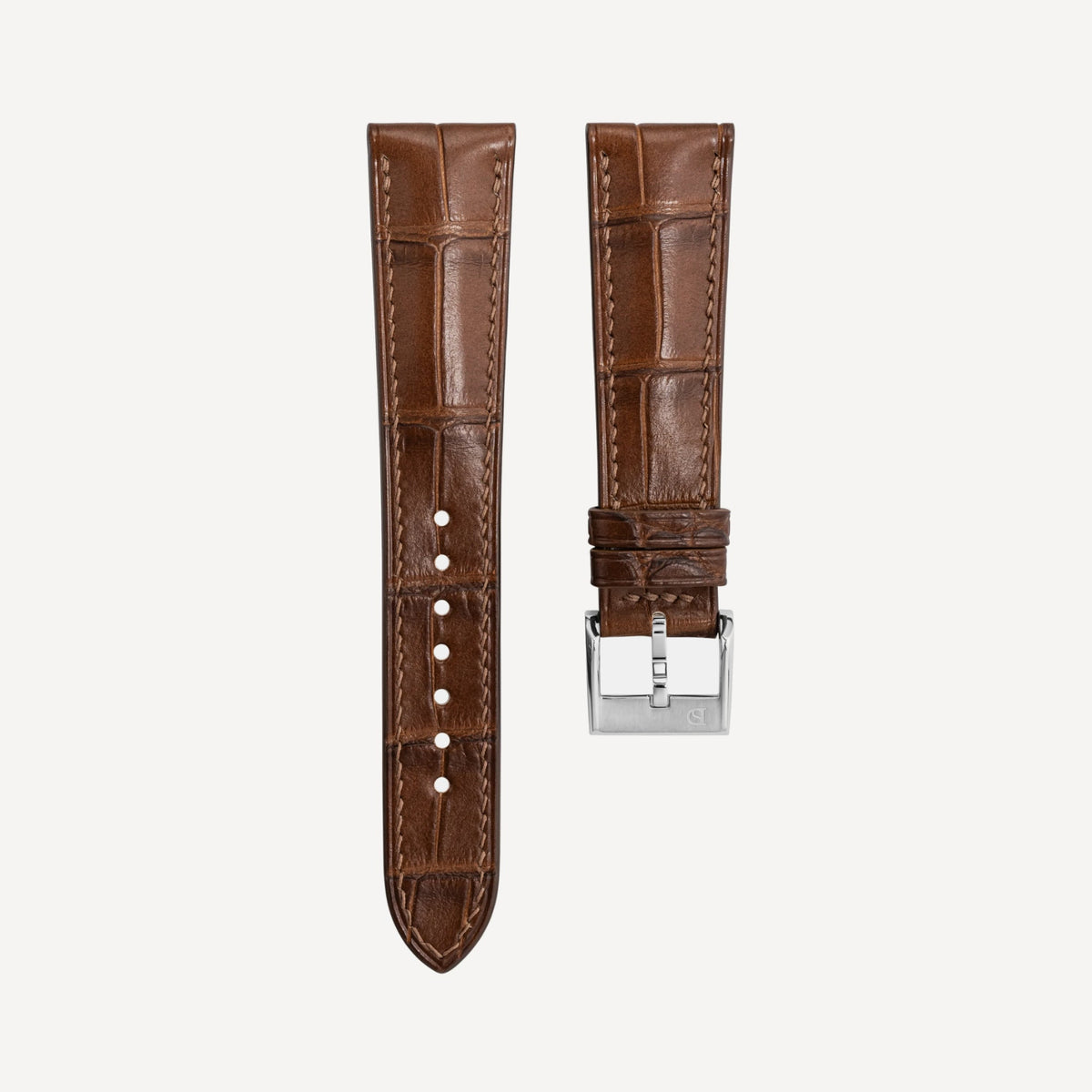 Delugs Alligator Signature Strap – Matte Congnac