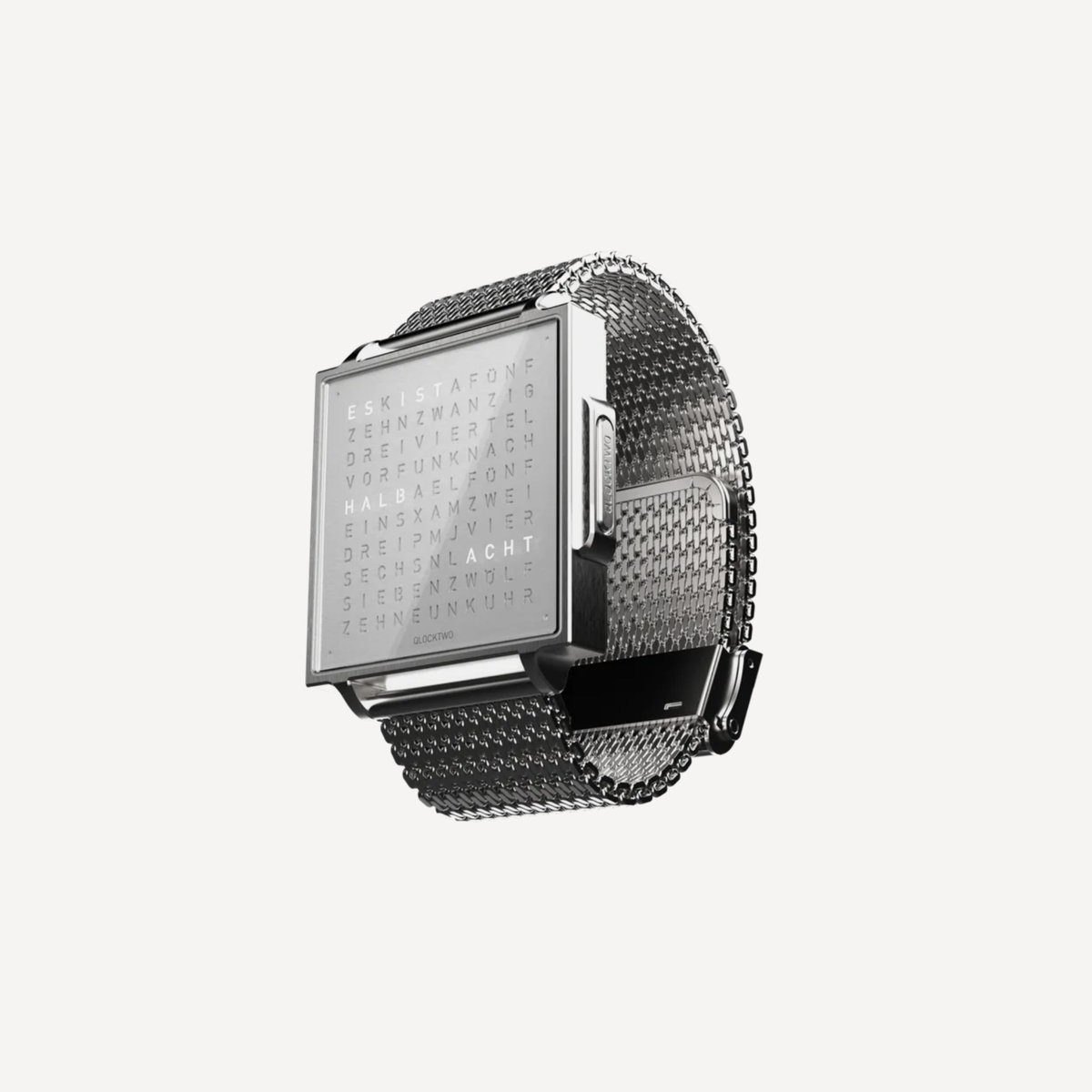 Qlocktwo QW38 Fine Steel