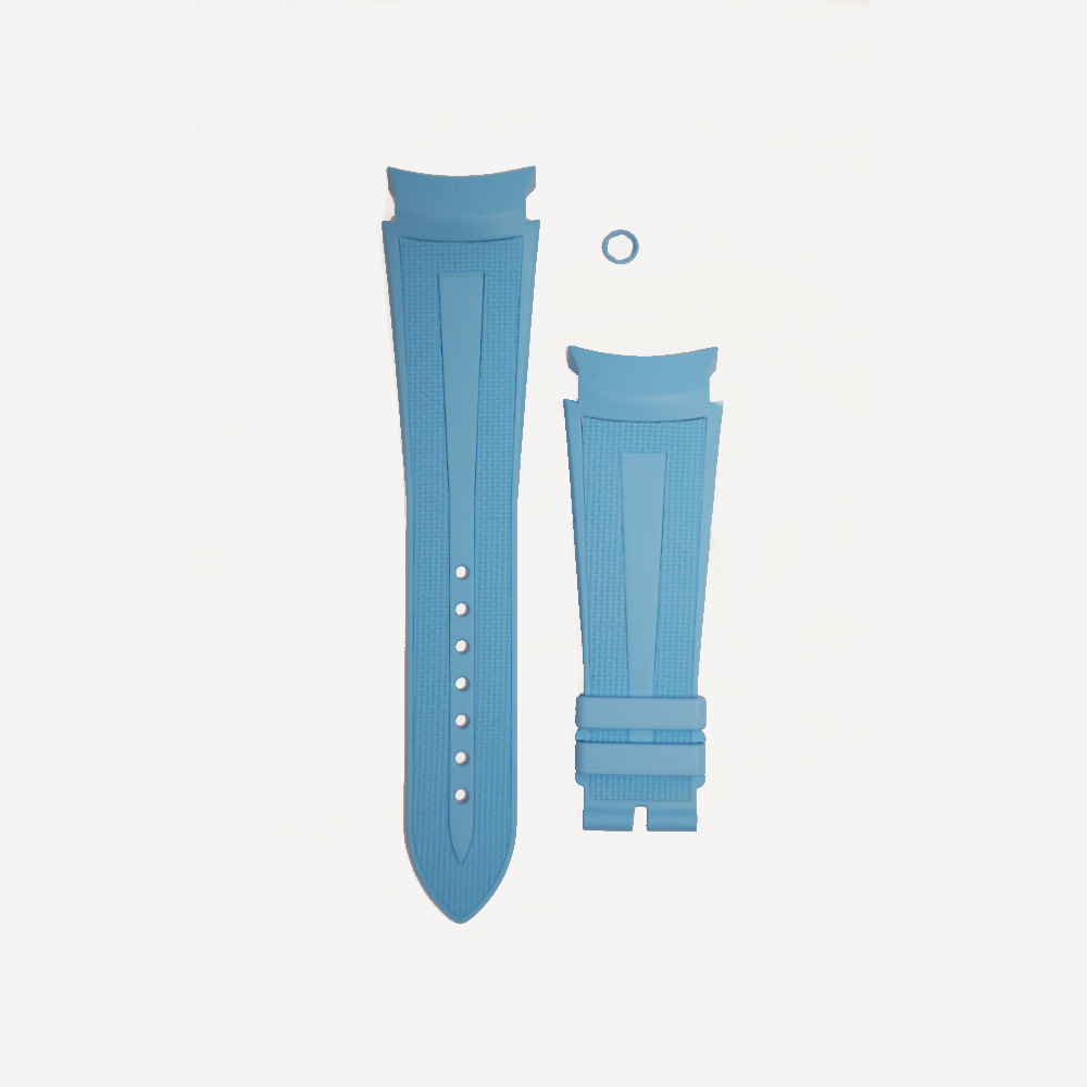Romain Gauthier Rubber Strap & Crown Decor – Light Blue