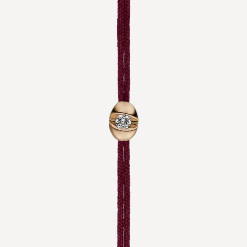 Schaffrath Colortaire Necklace Dark Burgundy