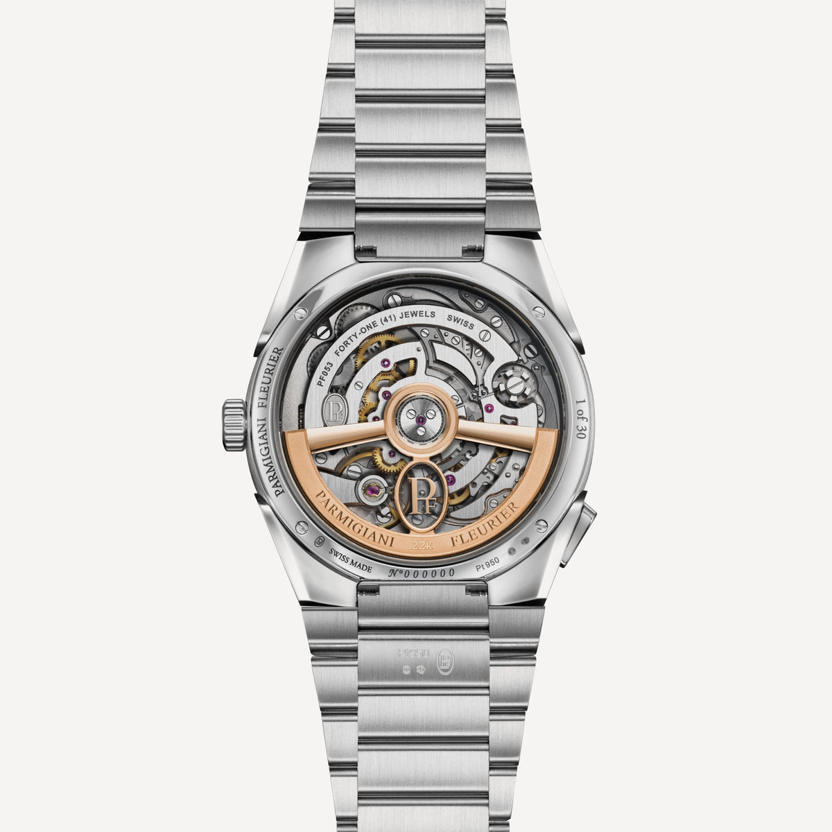 Parmigiani Fleurier Tonda PF Chronographe Mystérieux Platinum