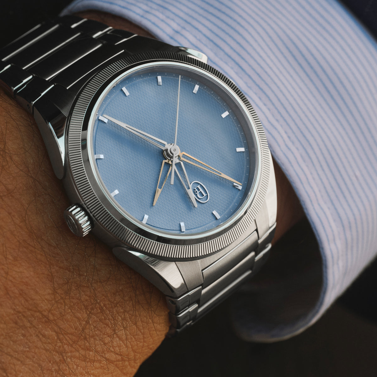 Parmigiani Fleurier Tonda PF Chronographe Mystérieux Steel Mineral Blue