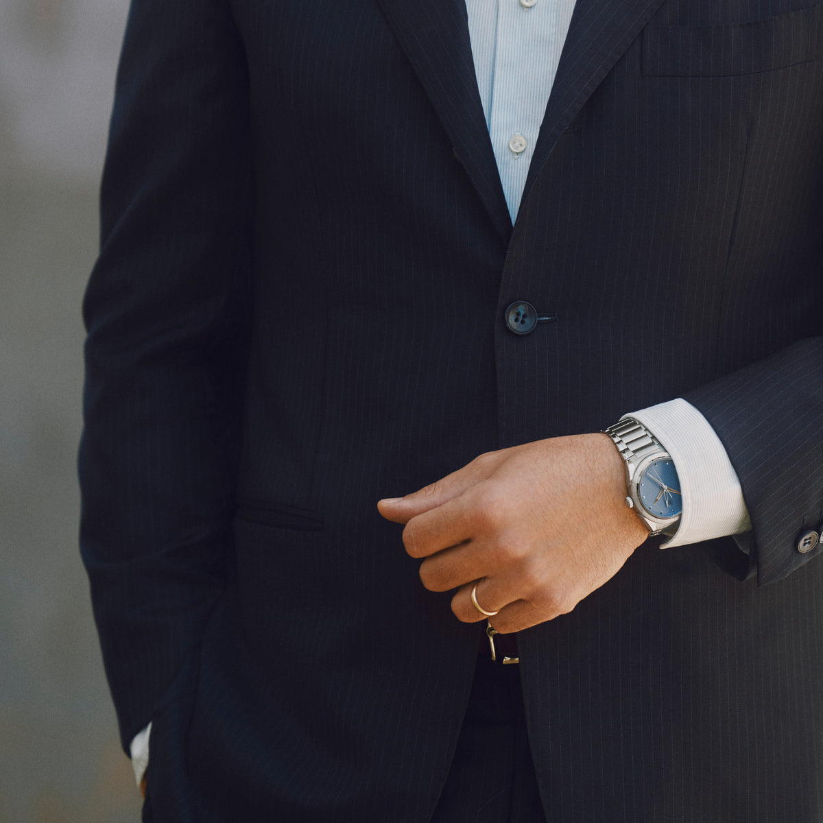 Parmigiani Fleurier Tonda PF Chronographe Mystérieux Steel Mineral Blue