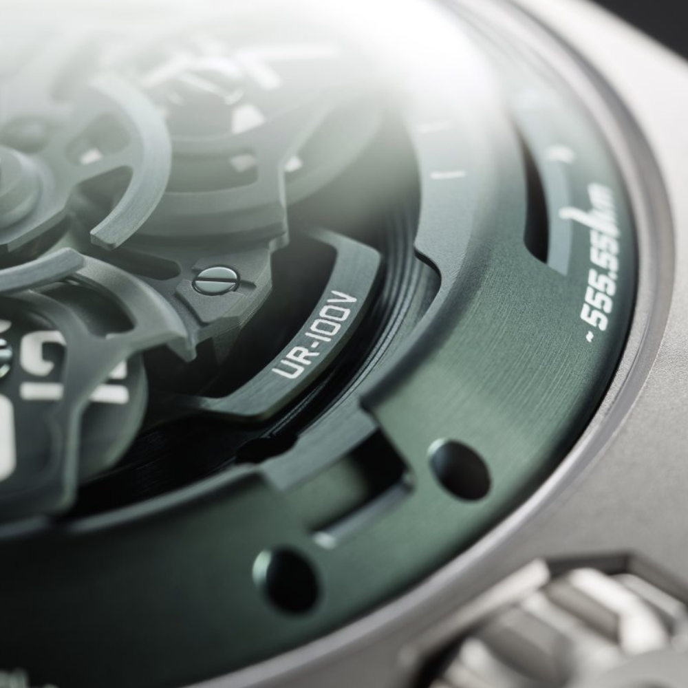 URWERK UR-100 V Magic T "Hunter Green"