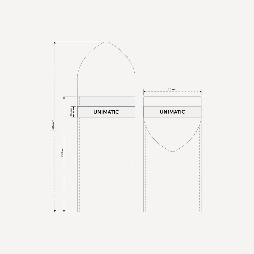 Unimatic Leather Pouch