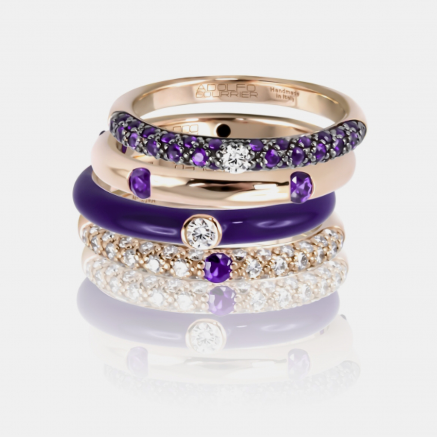 Adolfo Courrier TK2 VIOLA RING