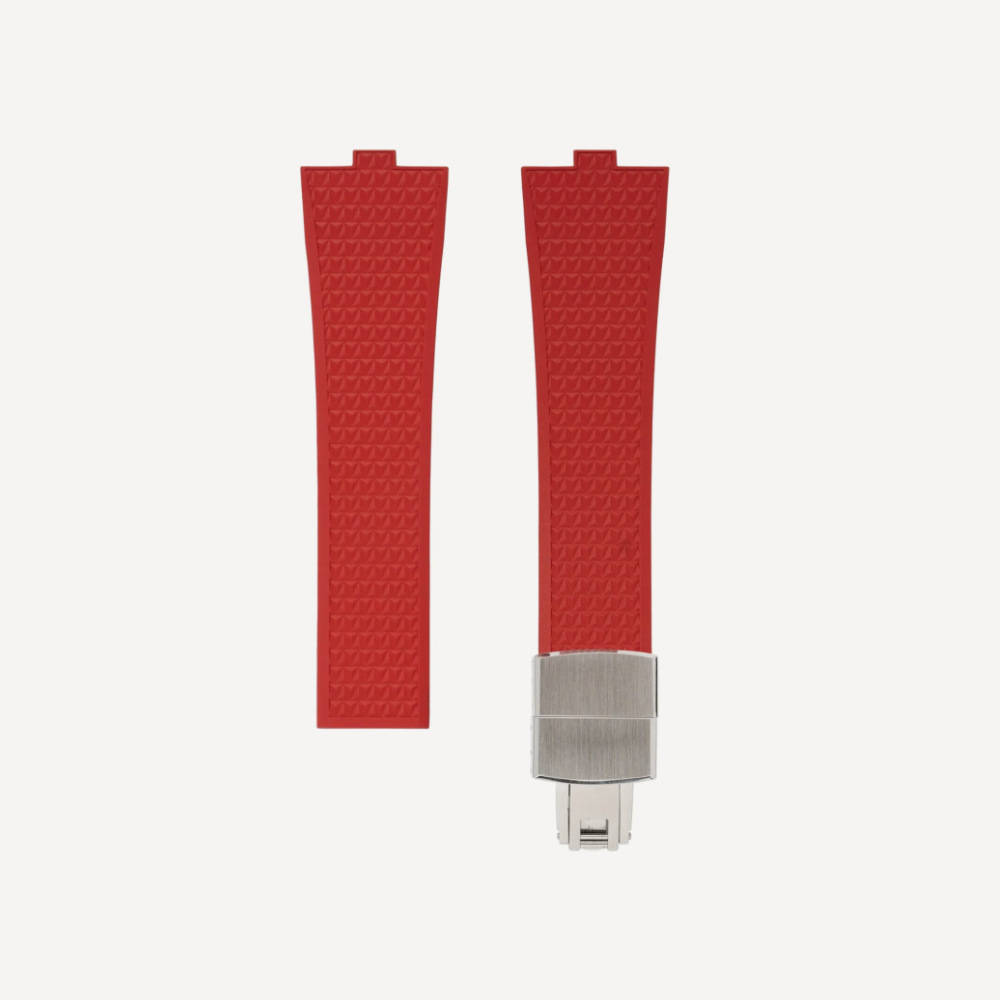 Delugs CTS Vacheron Constantin Overseas Rubber Strap – Red