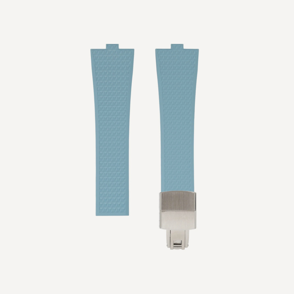 Delugs CTS Vacheron Constantin Overseas Rubber Strap – Baby Blue