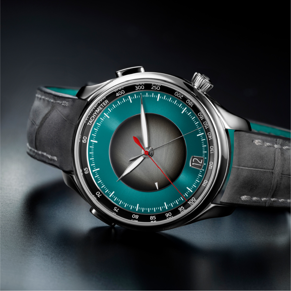 H. Moser & Cie Endeavour Flyback Chronograph Dual Time Date