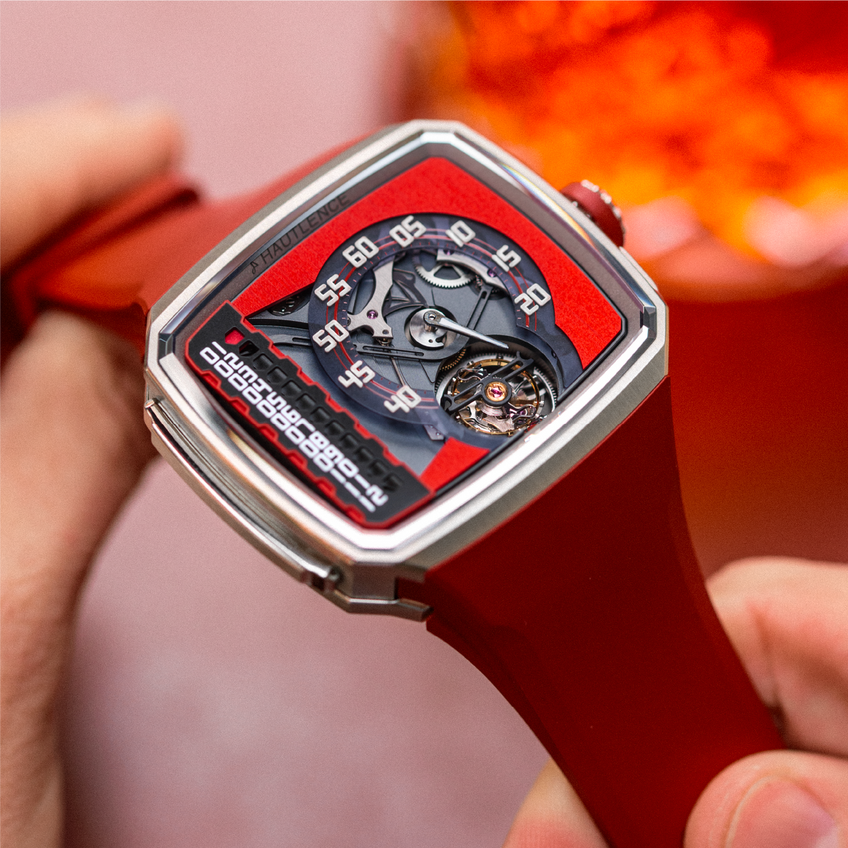 Hautlence Linear Series 3 – Red Passion