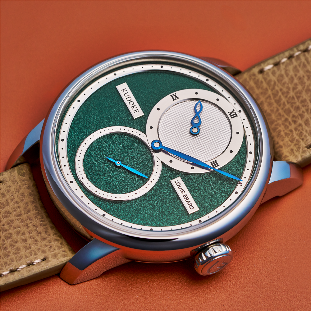 Le Régulateur Louis Erard x Kudoke Forest Green