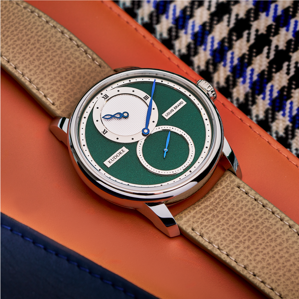 Le Régulateur Louis Erard x Kudoke Forest Green