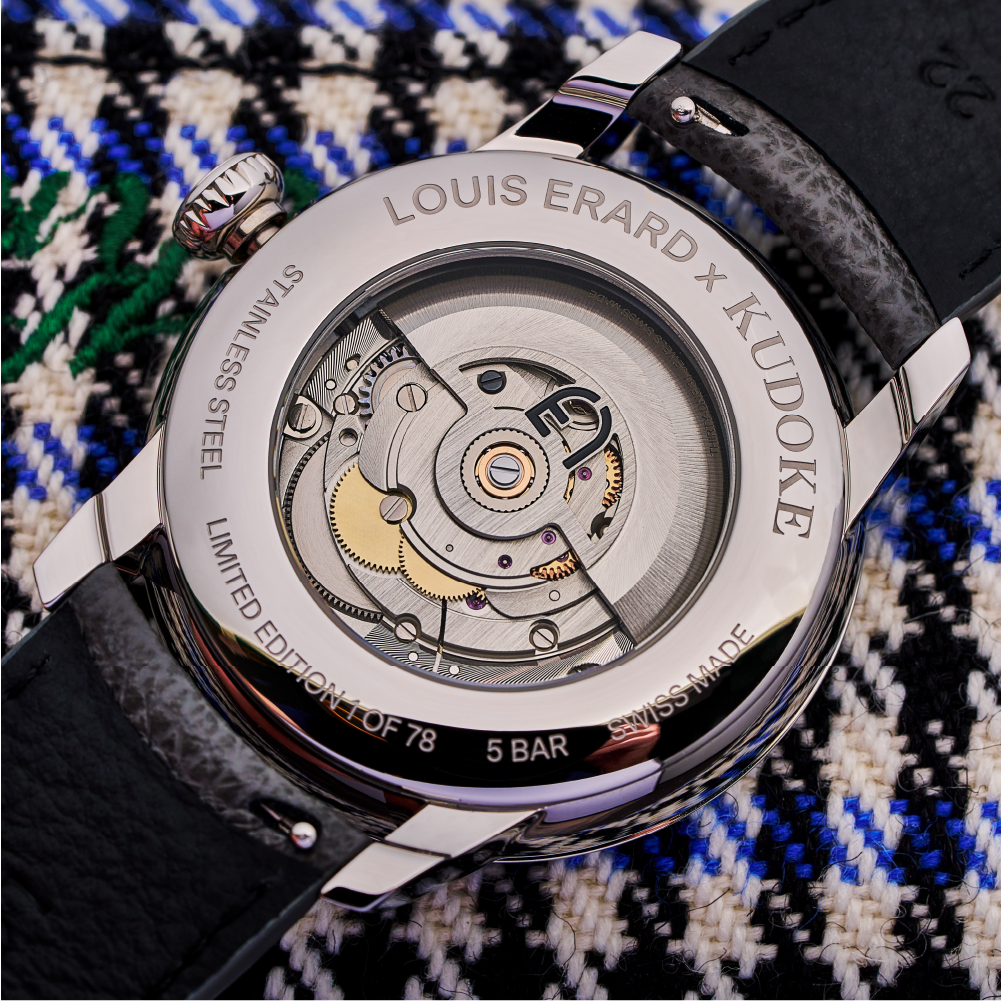 Le Régulateur Louis Erard x Kudoke Purple