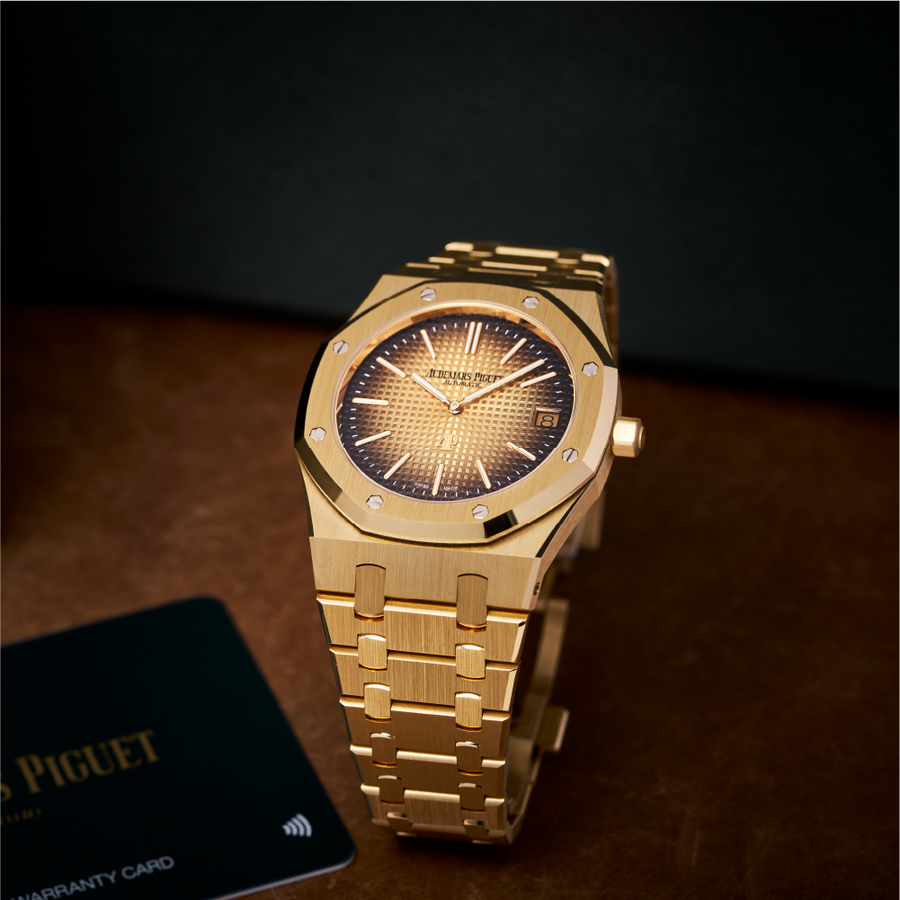 Audemars Piguet Royal Oak - Smoked Yellow Dial