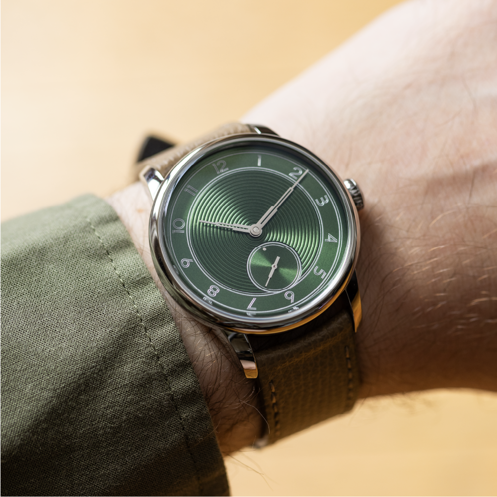 Louis Erard x Horophile La Petite Seconde Metropolis Green