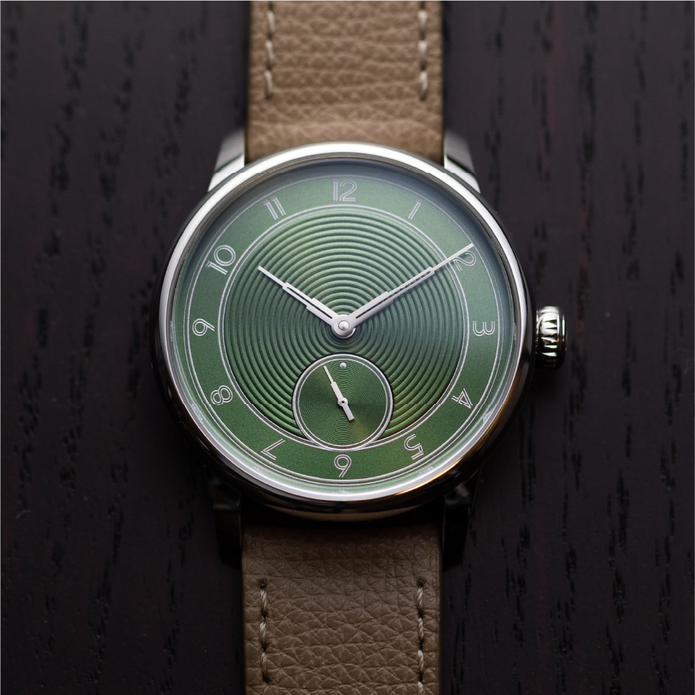 Louis Erard x Horophile La Petite Seconde Metropolis Green