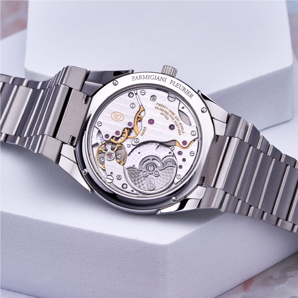 Parmigiani Fleurier Tonda PF Micro rotor Steel