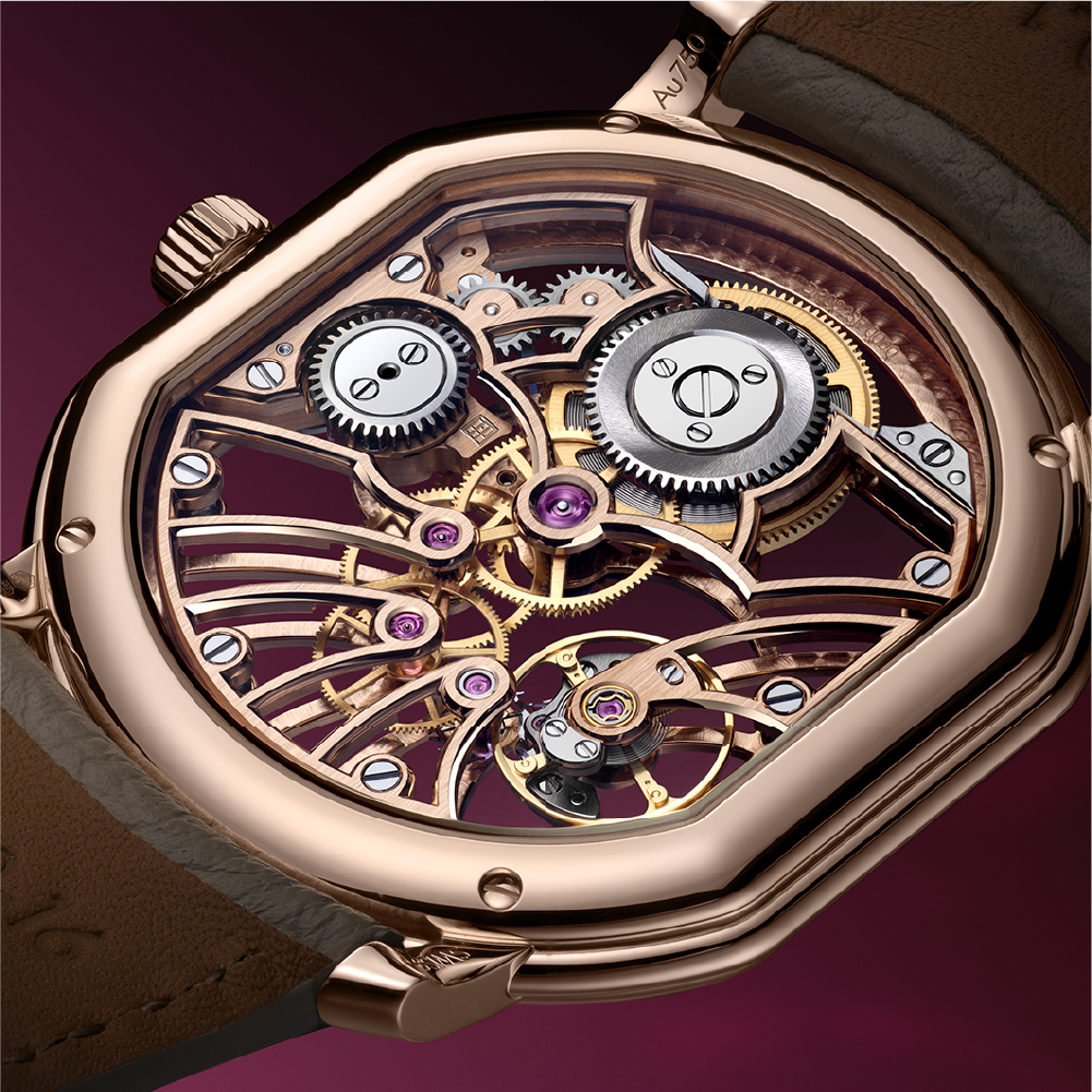 Daniel Roth Extra Plat Rose Gold Skeleton