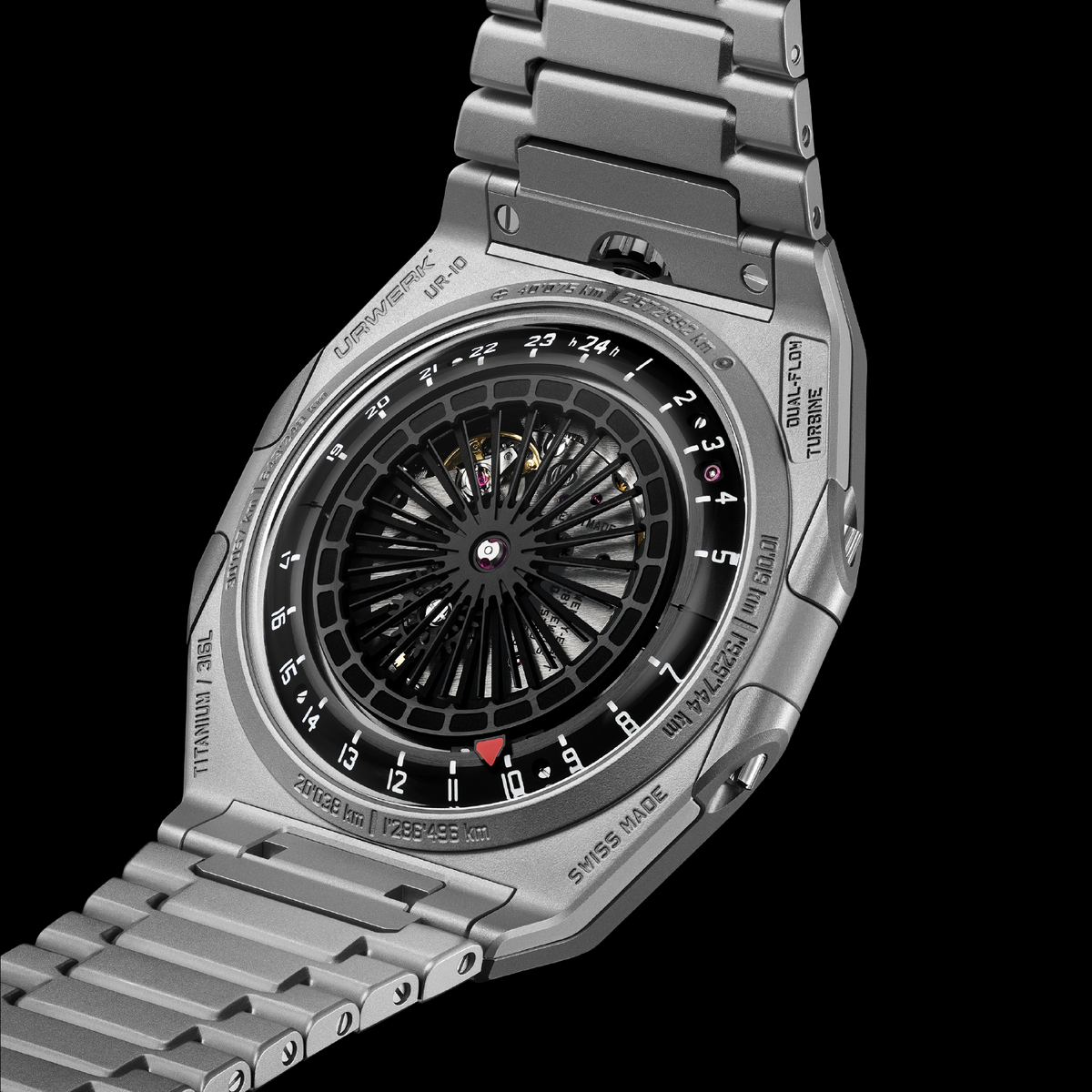 URWERK UR-10 SpaceMeter Black