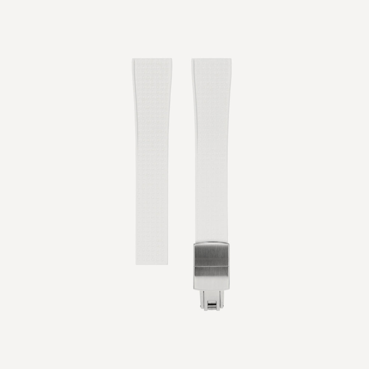 Delugs Mosaic CTS Rubber Strap – White