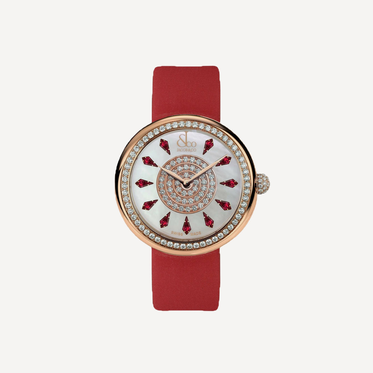 JACOB & CO Brilliant Rose Gold - Red