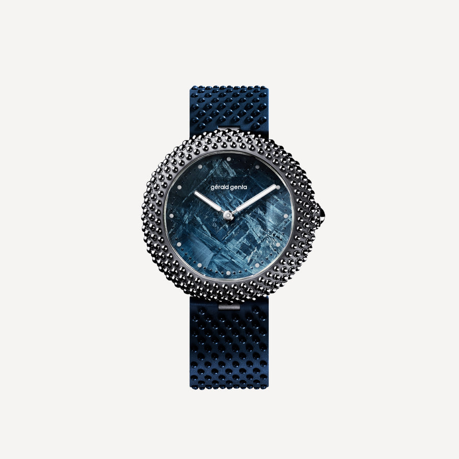 Gerald Genta Gentissima Oursin 41 – Blue Meteorite